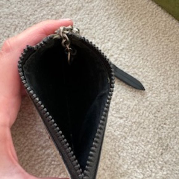 GG Supreme Monogram Blooms Key Ring Coin Case Beige Multicolor Blue color - Picture 3 of 3